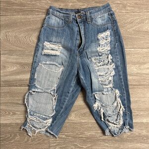 Fashion Nova Bermuda Jeans